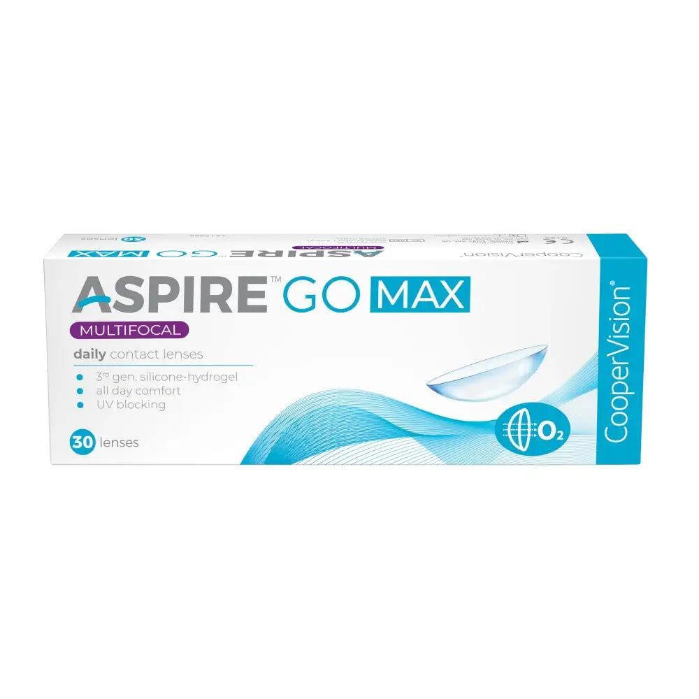 CooperVision Aspire Go Max Multifocal Daily Disposable Contact Lens (30 Lens Pack)