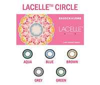 Bausch & Lomb Lacelle Circle Monthly Disposable Contact Lens (2 Lenses )