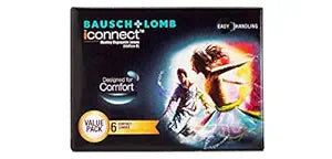 Bausch & Lomb Iconnect Monthly Disposable Contact Lens (6 Lens Pack)