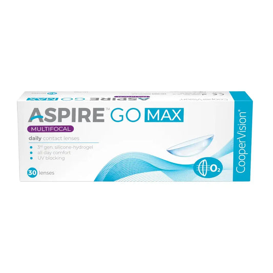 CooperVision Aspire Go Max Multifocal Daily Disposable Contact Lens (30 Lens Pack)