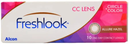 FRESHLOOK COLOURED CIRCLE COLOUR LENSES (10 lenses)